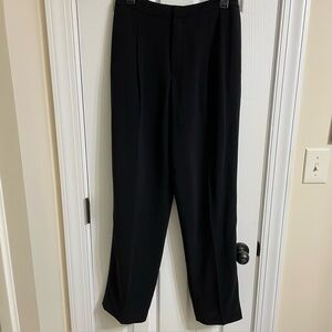 Dana Buchanan Black Lightweight Lined Wool Dress Pants Women’s Size 8